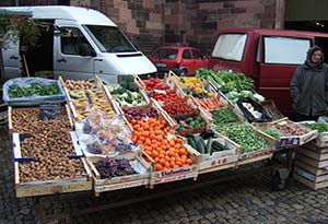 Farmer's market produce