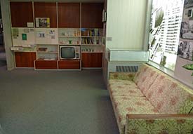 GDR apartment living room