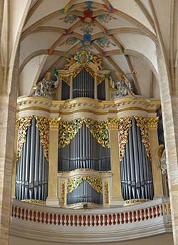 Great Silbermann Organ - Freiberg Cathedral