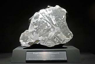Iron meteorite at Terra Mineralia Freiberg