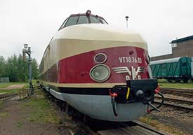 GDR diesel train