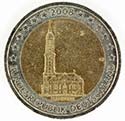 Special Hamburg euro coin