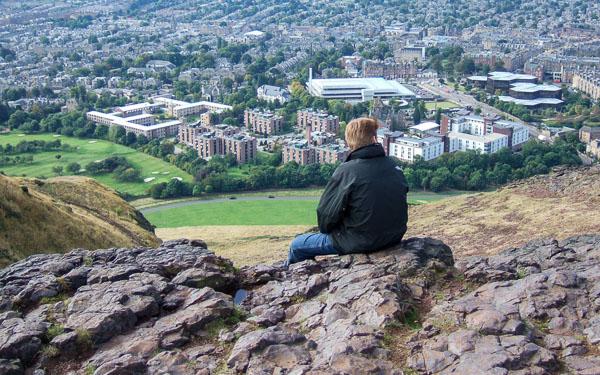 Arthur's Seat, Edinburgh, Scotland.