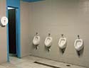 Bernabeu Stadium dressing room urinals