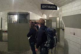 Chamberí Metro station entrance