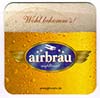Airbräu beer coaster
