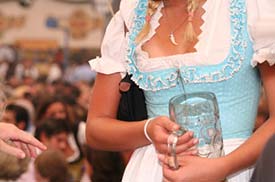 Oktoberfest waitress