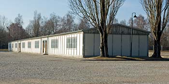 Dachau concentration camp barracks