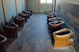 Dachau toilets