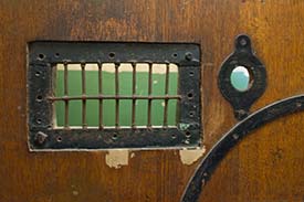 U.S. Army cell door