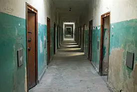 Dachau prison cells