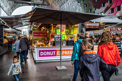 Donut Express in Markthal, Rotterdam