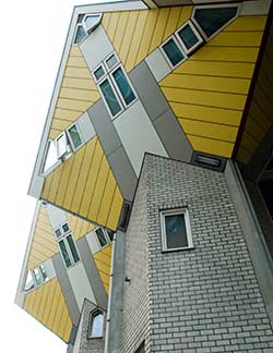 Cube Houses façade 