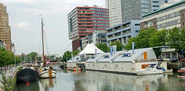 H2otel on Rotterdam's Wijnhaven