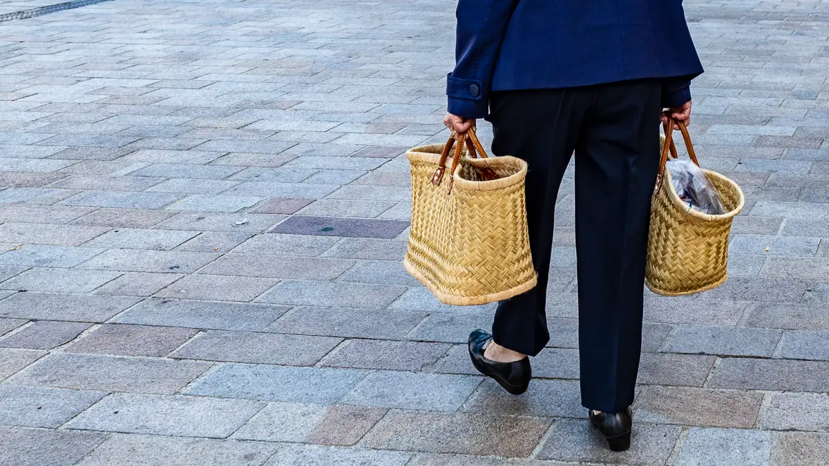 Beauvais shopping baskets.