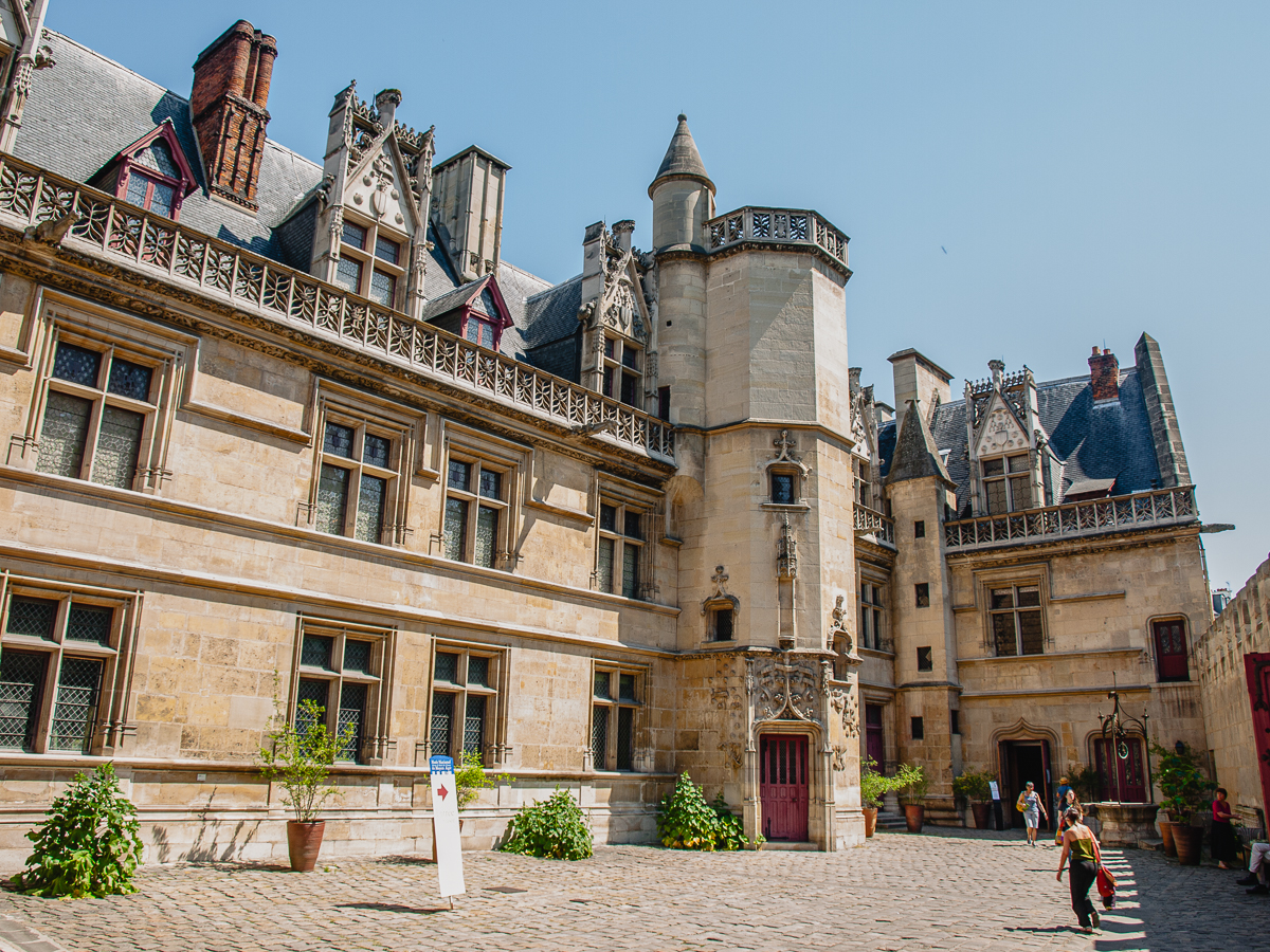 Htel de Cluny Museum of the Middle Ages or Muse National du Moyen Age, Paris, France.