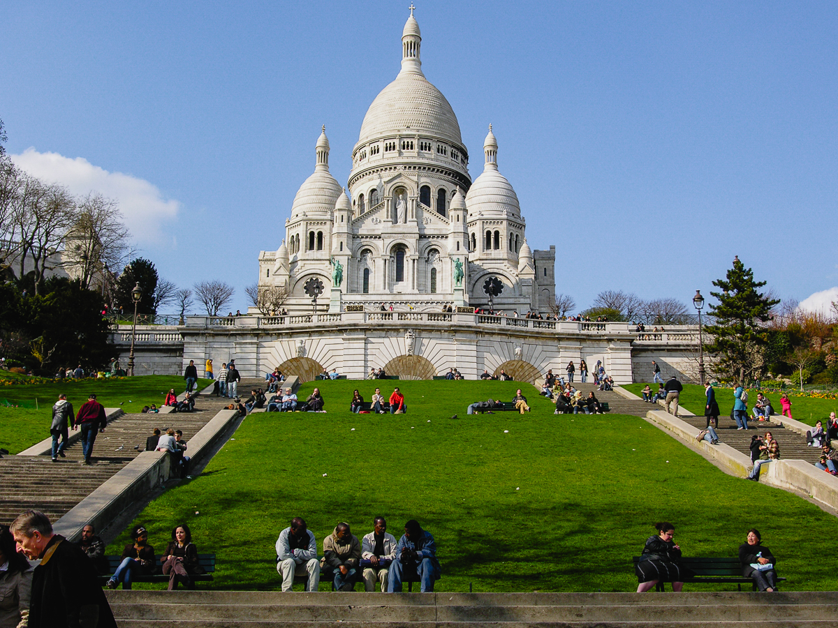 Basilica of Sacr-Coeur, Paris Montmartre.