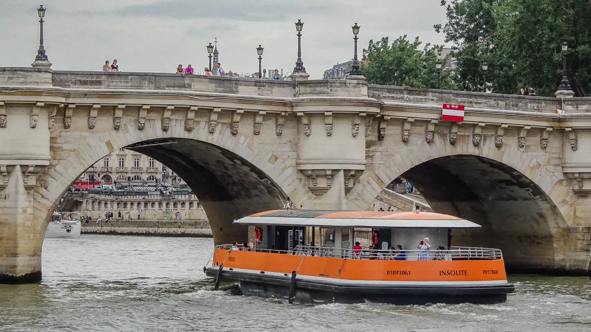 L'Insolite on the Seine in Paris, France.