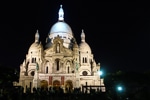 Sacre Coeur at night