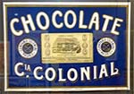 Choco-Story Chocolate Cia Colonial sign