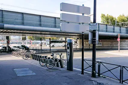 RER tracks, Gare du Pont du Garigliano