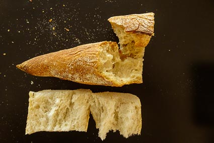 Baguette Monge from Eric Kayser Odéon bakery in Paris