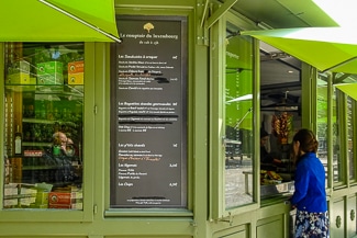 Snack bar in Jardin du Luxembourg