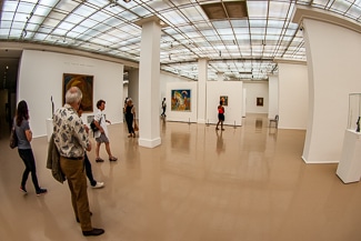 Gallery at Musee de l'Art Moderne de la Ville de Paris