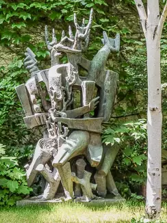 "The Human Forest" by Ossip Zadkine