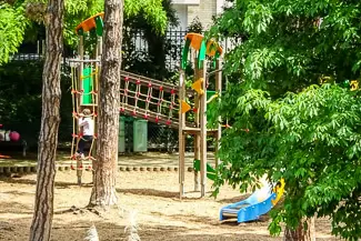 Playground in Parc Montsouris