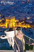 Cheryl Imboden at FlyView "Fly Over Paris"