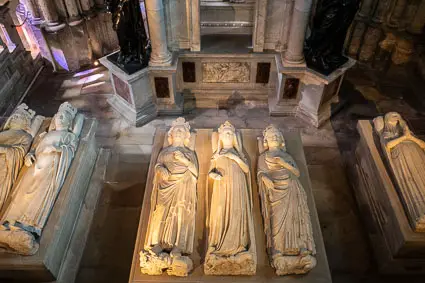 Recumbent statues of French royalty - Saint-Denis