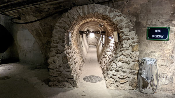 Paris Sewers Museum connector.