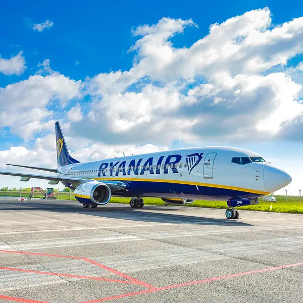 Ryanair 737. Photo courtesy of Ryanair.