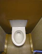 Paris public toilet