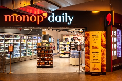Monop' Daily at Beauvais-Tillé Airport