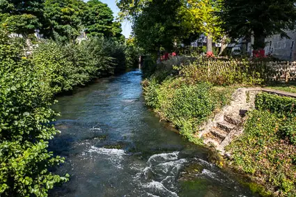 Le Thérain - river and trout stream in Beauvais