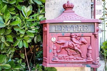Mailbox in Beauvais, France