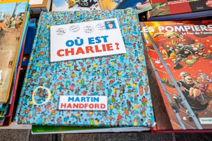 "Où est Charlie?" at Beauvais book fair