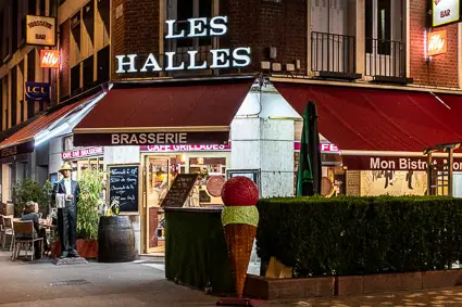 Brasserie Les Halles, a bistro in Beauvais