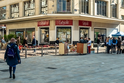 Galeries Lafayette department store in Beauvais, France