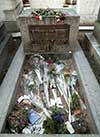 Jim Morrison's tomb photo