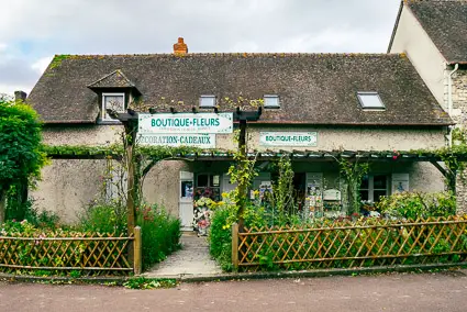 Flower shop in Giverny
