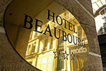 Hotel Beaubourg sign