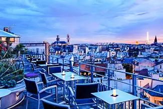 Holiday Inn Paris Notre Dame rooftop terrace photo