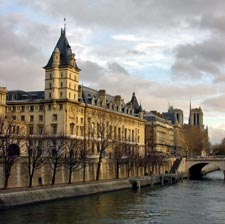La Conciergerie and River Seine, Paris