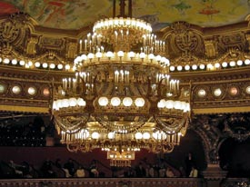 Charles Garnier chandelier, Palais Garnier, Paris