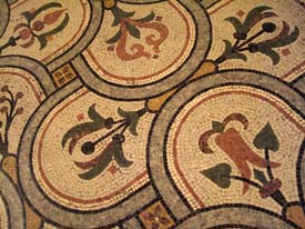 Mosaic floors in Paris Opera (Palais Garnier)