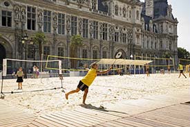 Hotel de Ville beach volleyball