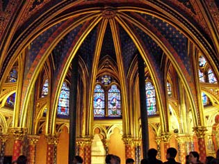 Sainte Chapelle Upper Chapel Paris